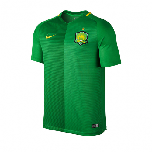 2017-18 Geijing GuoAn Home Soccer Jersey